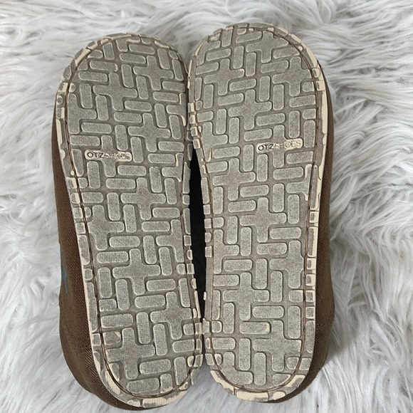 OTZ Shoes 300GMS Linen Unisex Slip On CORKlite Authentic Mocs Size 6 NEW - Picture 12 of 14